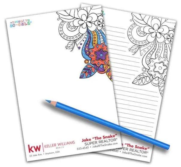 Full color notepad