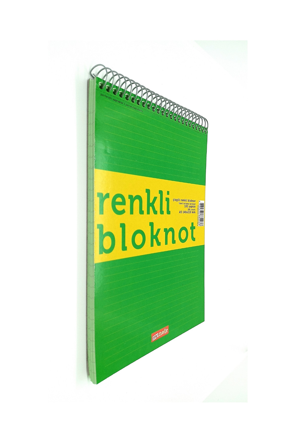 Mynote a notepad sheets lined color pages