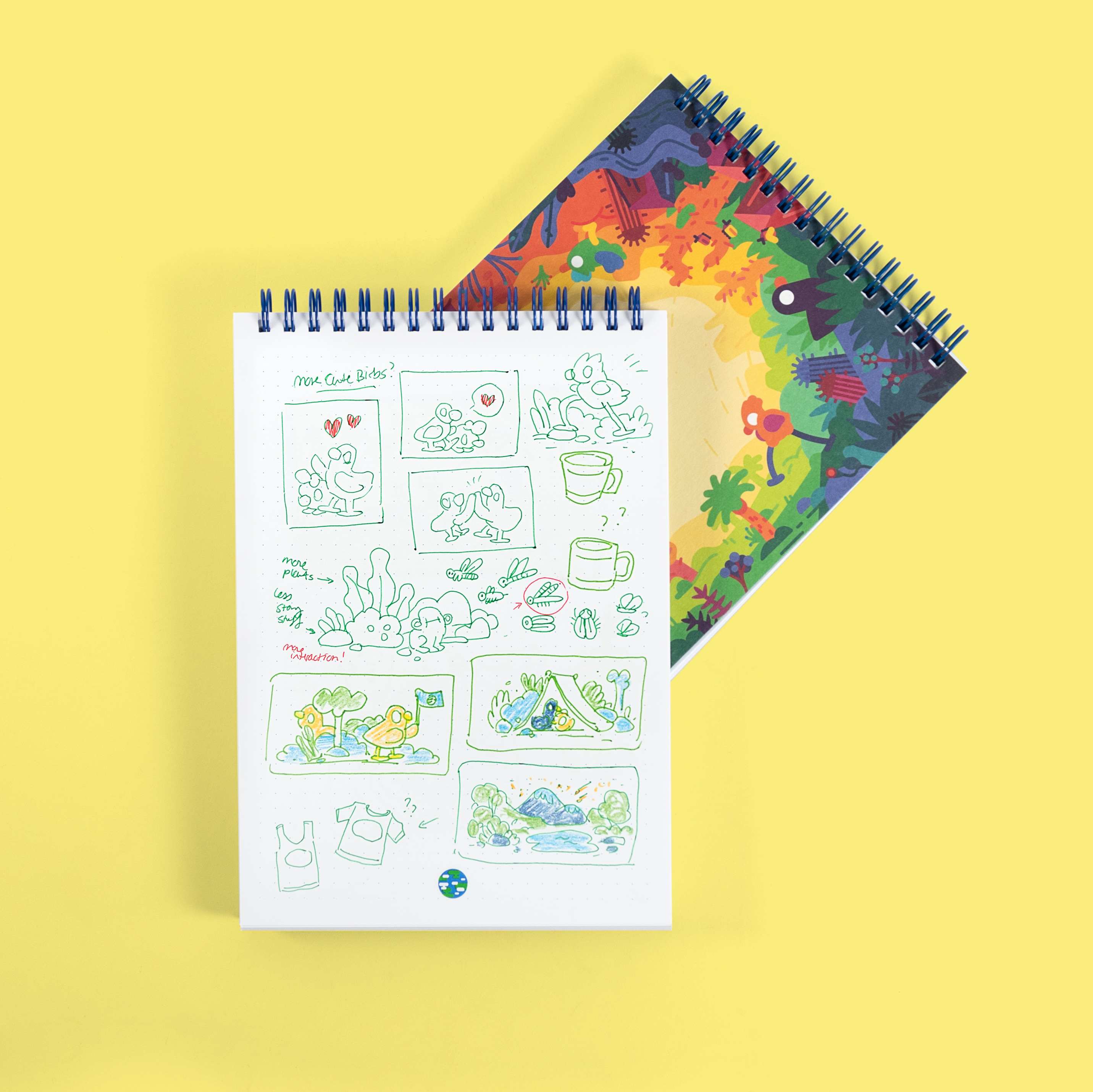 Desert oasis notepad â the shop