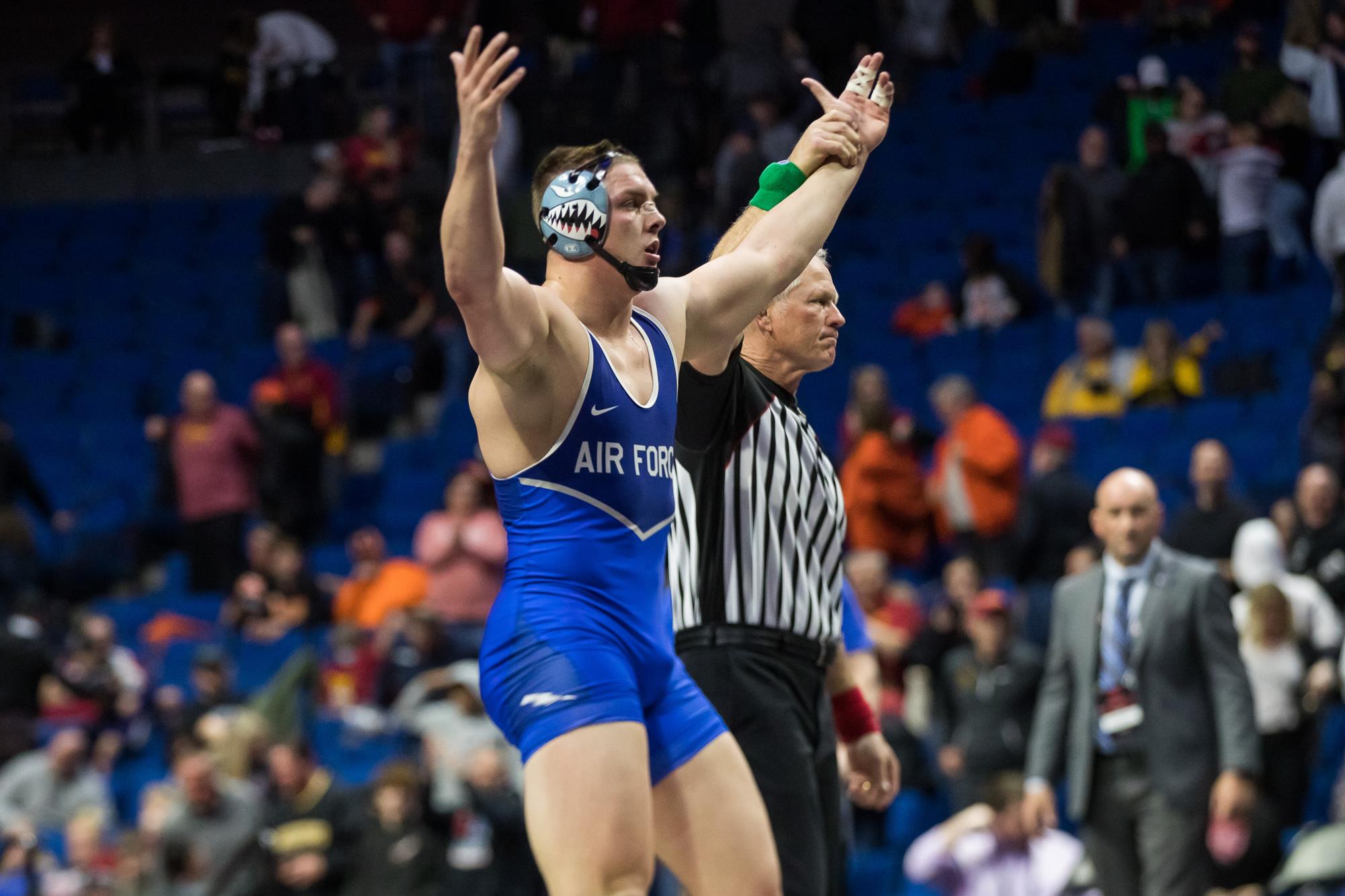 Hendrickson dominates to a title at the navy classic eight falcons place