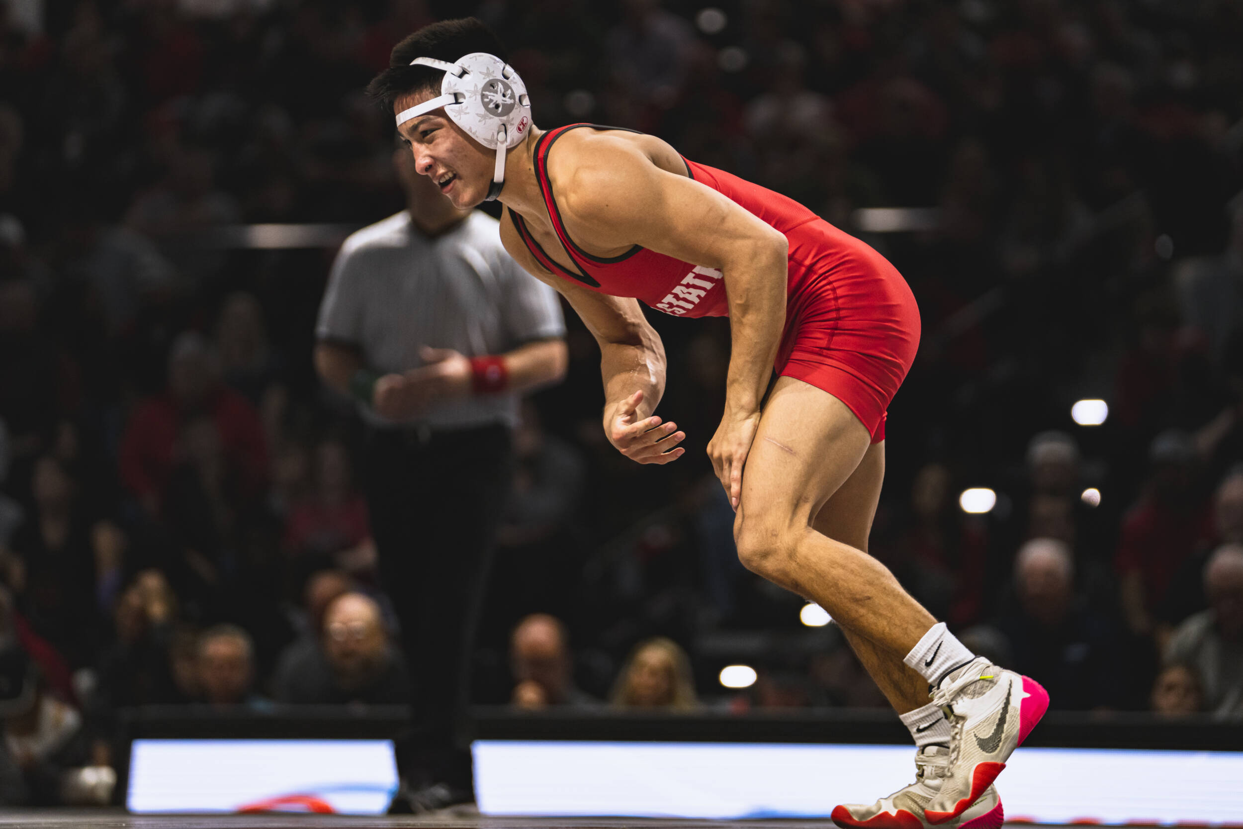 No buckeyes split dual matches monday in new orleans