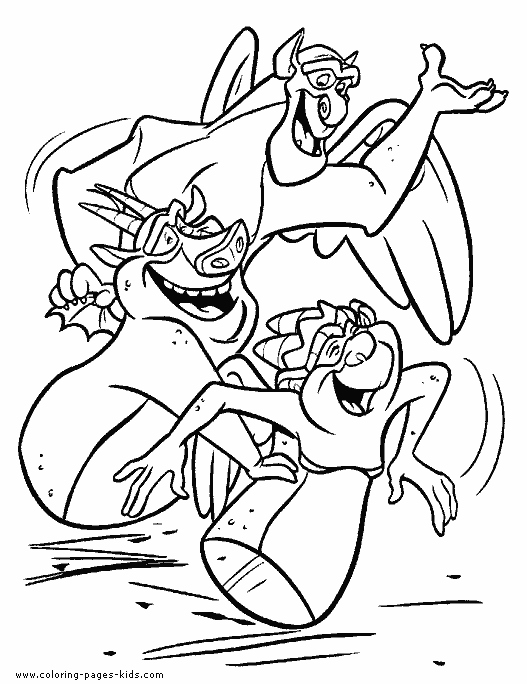 The hunchback of notre dame coloring pages