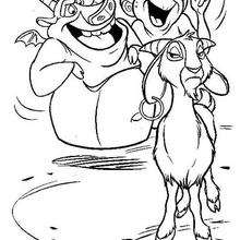 Djali coloring pages