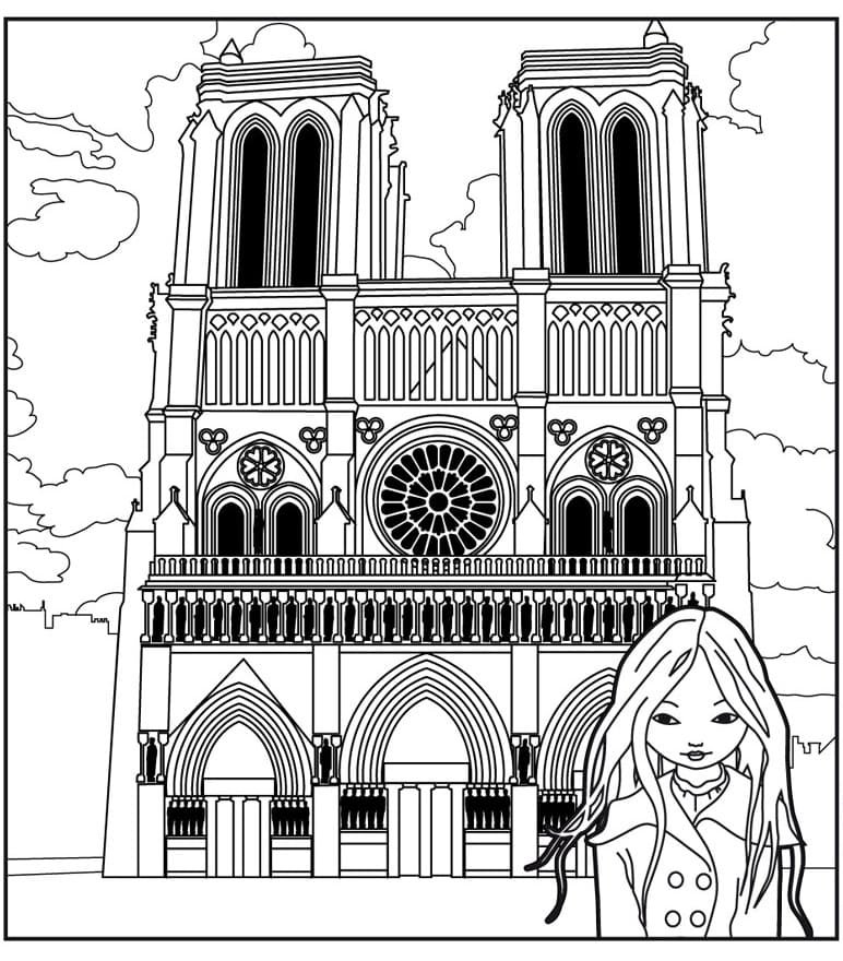 Paris coloring pages printable for free download