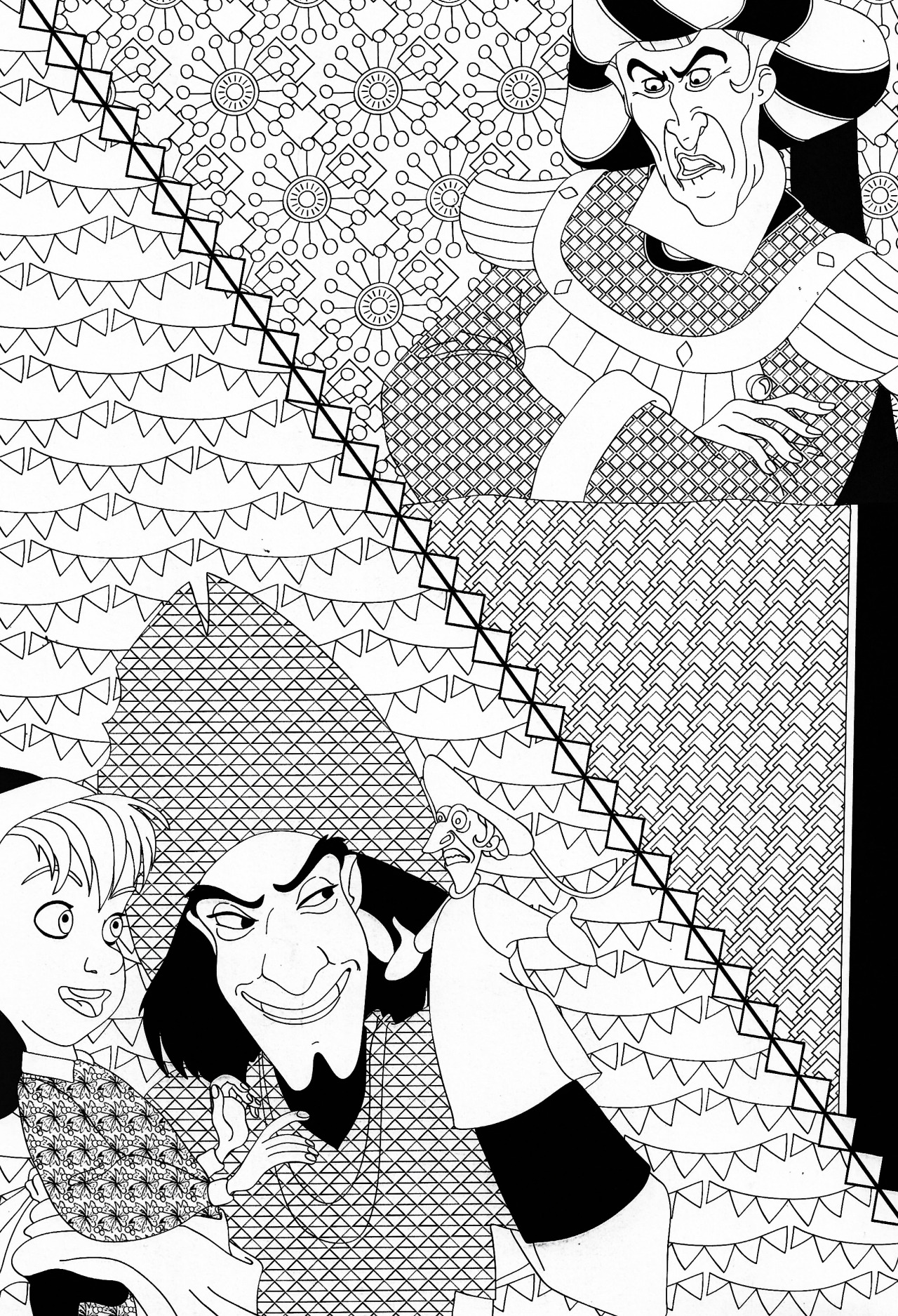 I dont tag spoilers sorry â disney coloring book hunchback of notre dame