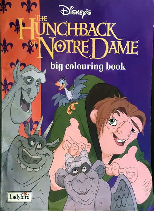 Hunchback of notre dame the coloring book coloring books at retro reprints