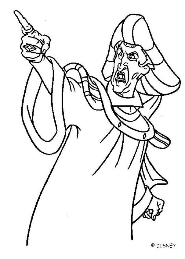 The hunchback of notre dame coloring pages