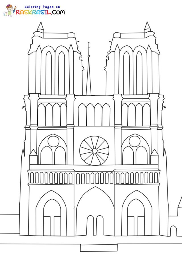 Paris coloring pages printable for free download