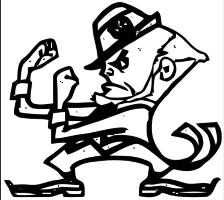 Notre dame logo transparent