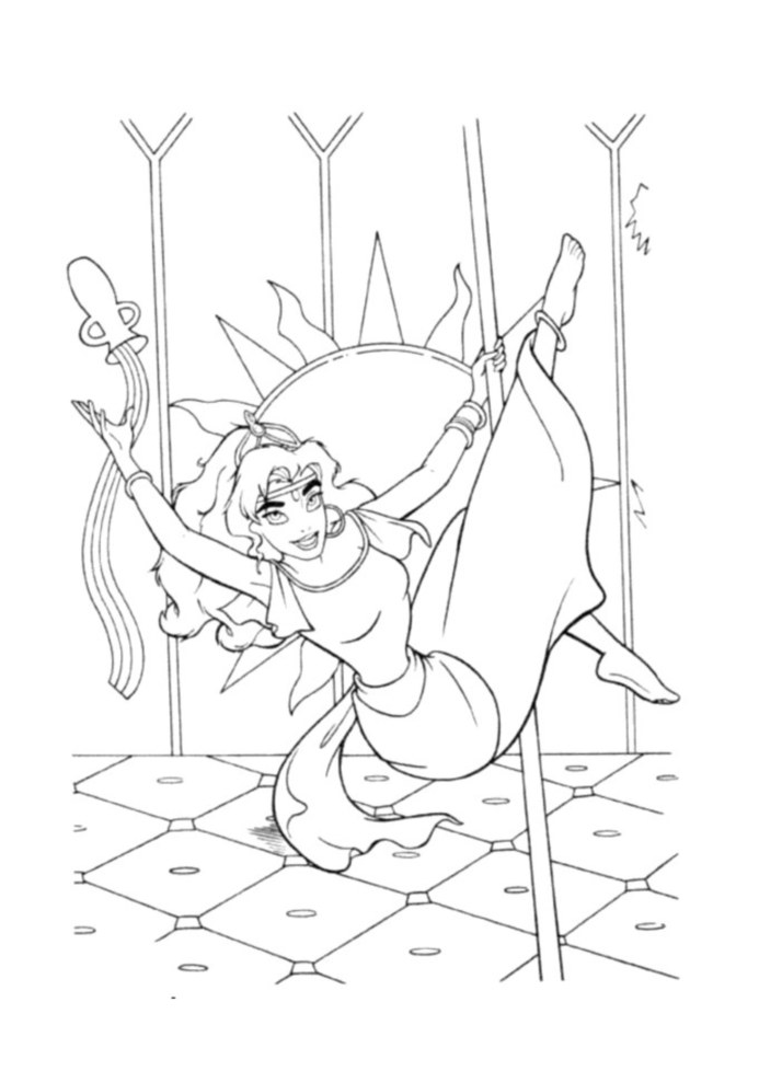 Hunchback of notre dame coloring pages for kids