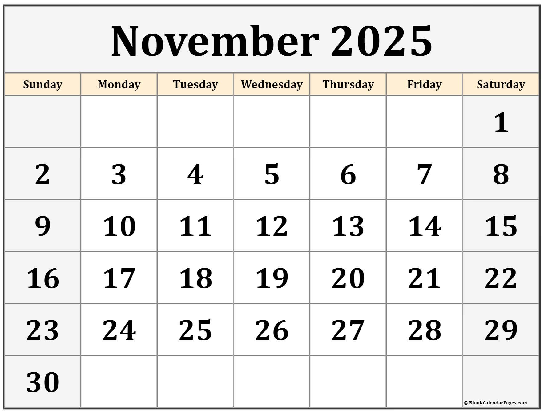 November calendar free printable calendar