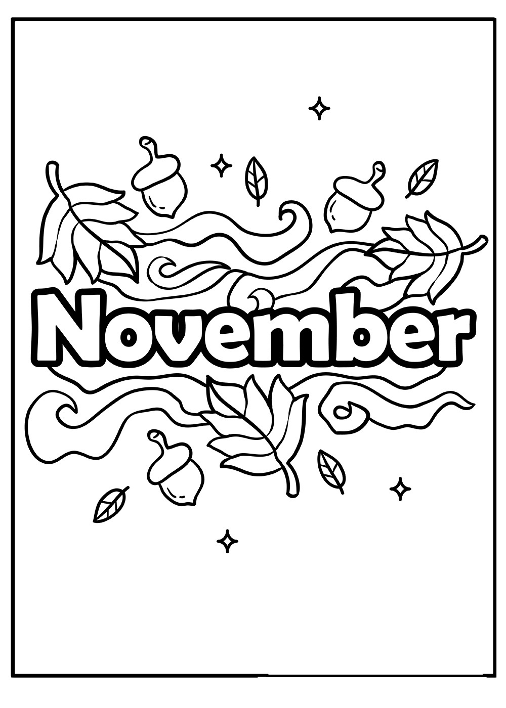 November coloring pages by coloringpageswk on