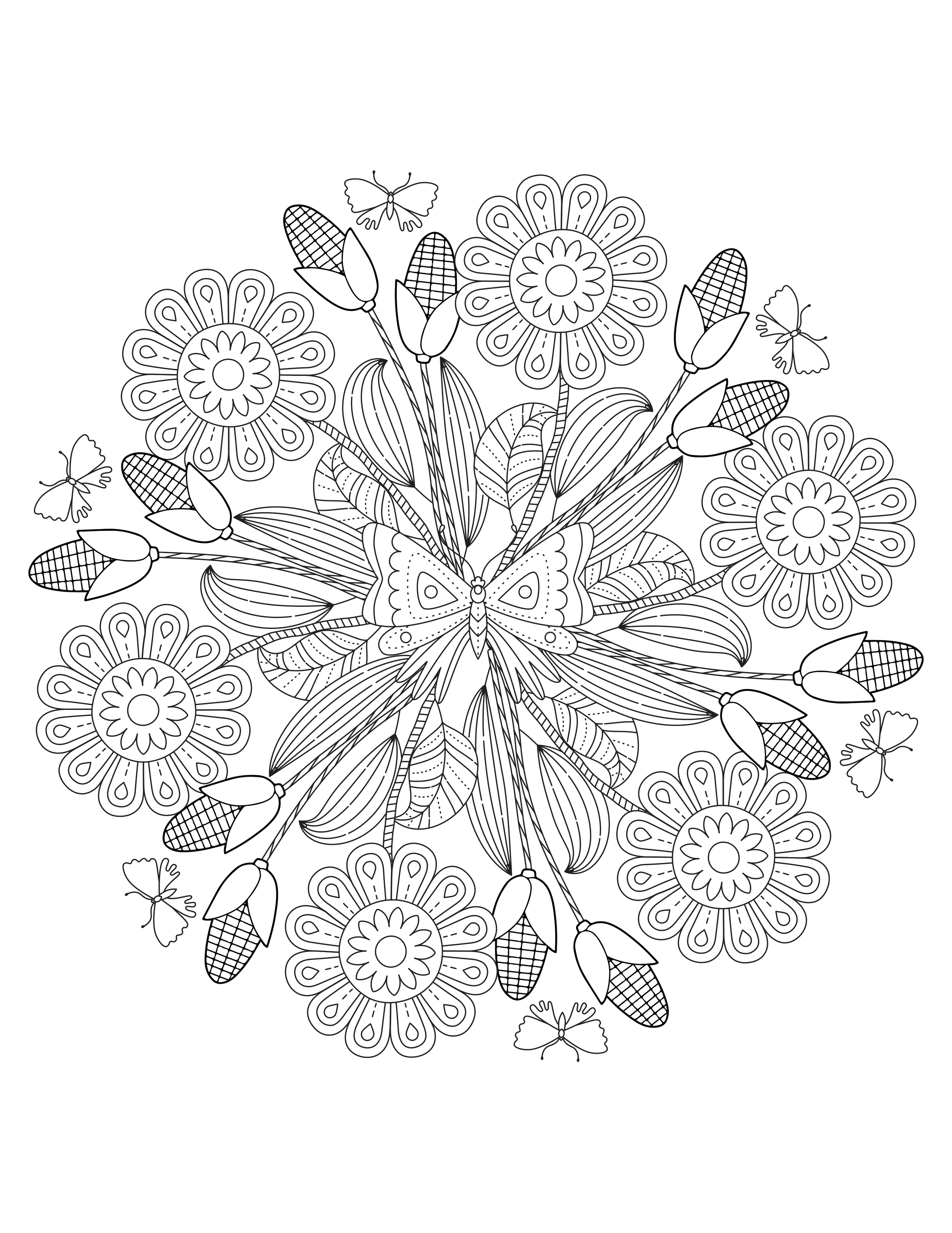 November coloring page printables
