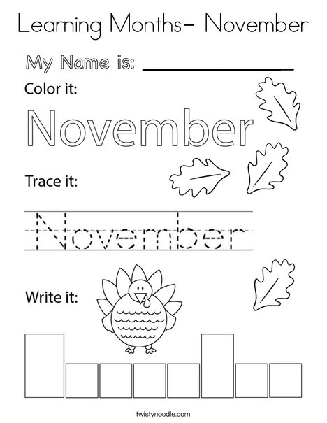 Learning months