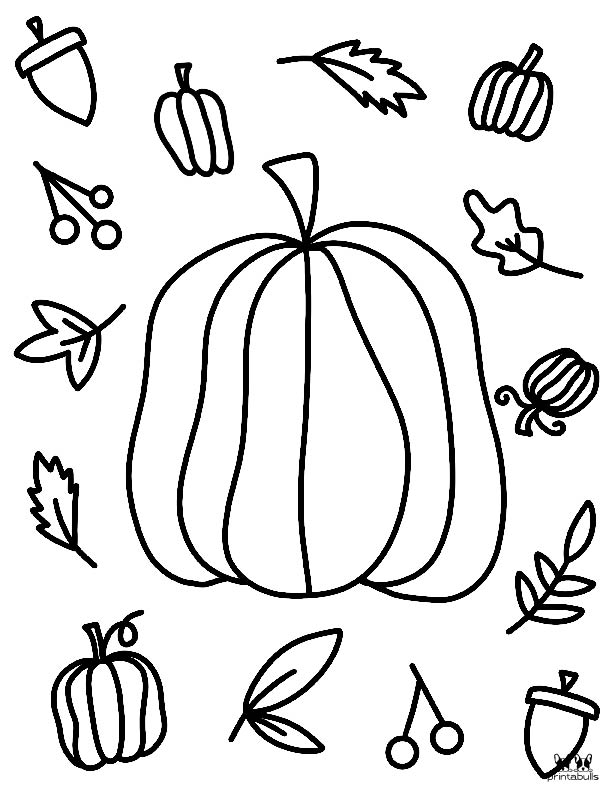 November coloring pages