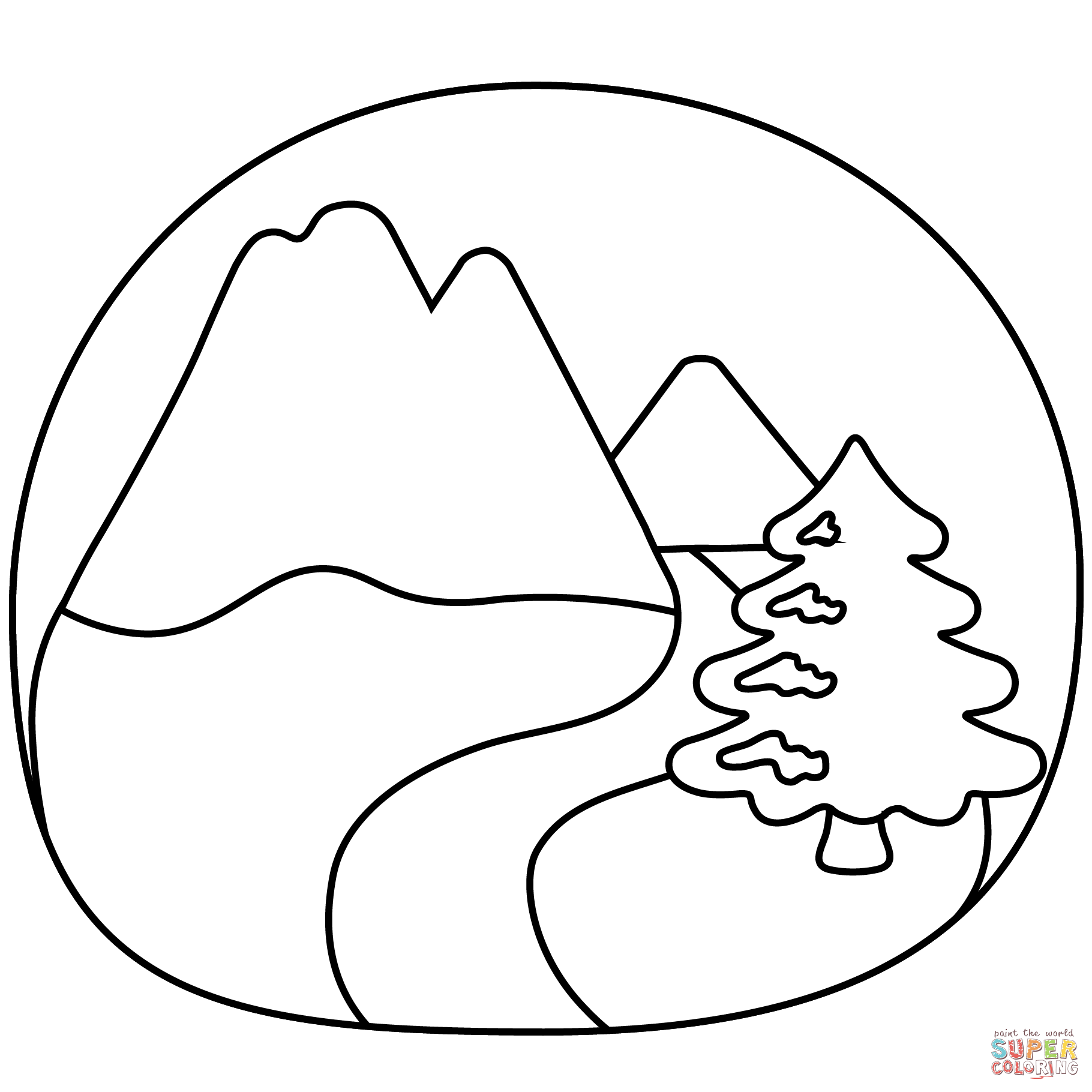 National park emoji coloring page free printable coloring pages