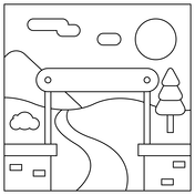 National park emoji coloring page free printable coloring pages