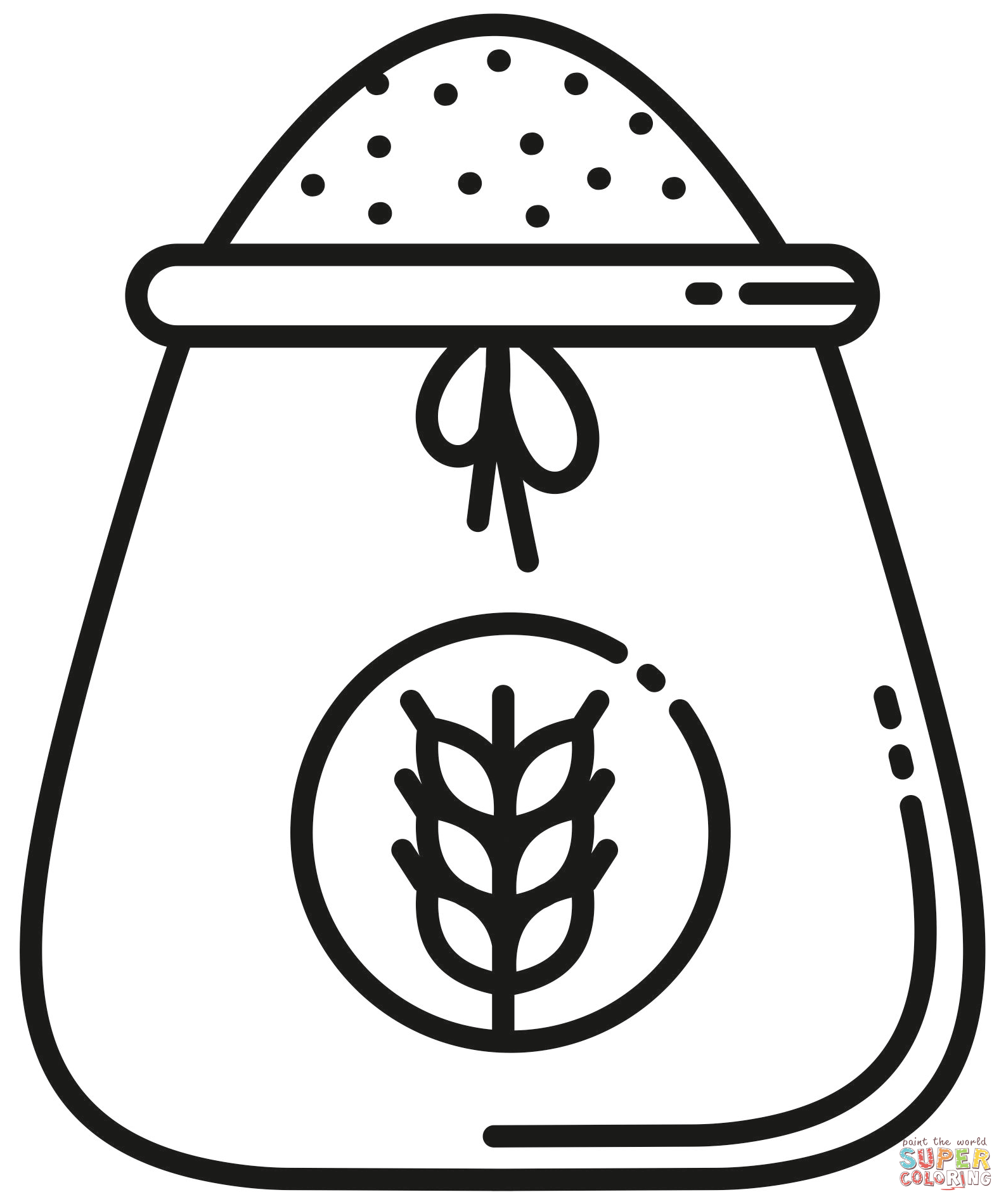 Flour coloring pages printable for free download