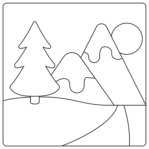 National park emoji coloring page free printable coloring pages