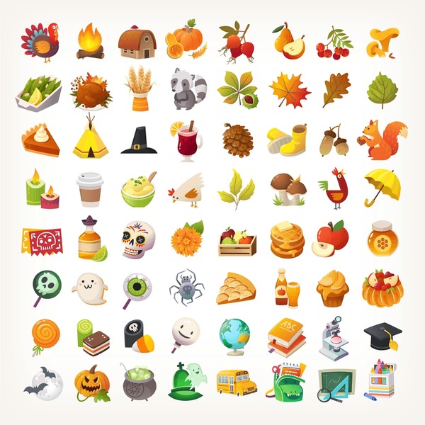 Autumn emoji images stock photos d objects vectors