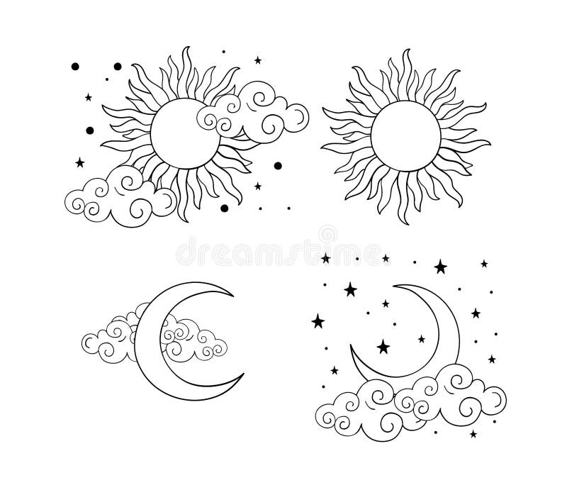 Clouds drawing stock illustrations â clouds drawing stock illustrations vectors clipart