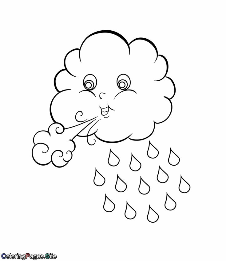 Blowing cloud coloring page coloring pages rainbow mobile coloring pages for girls