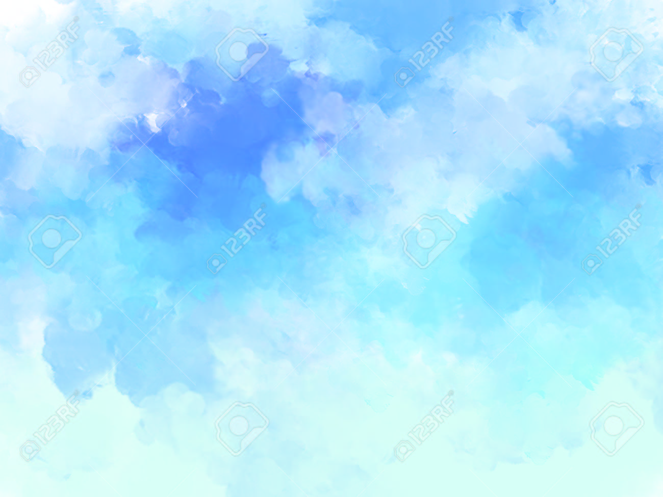 D illustration of graphic clouds sky with pastel blue color idea of nature scenery heaven fluffy ozone religion natural fantasy imagination wallpaper design template background stock photo picture and royalty free image