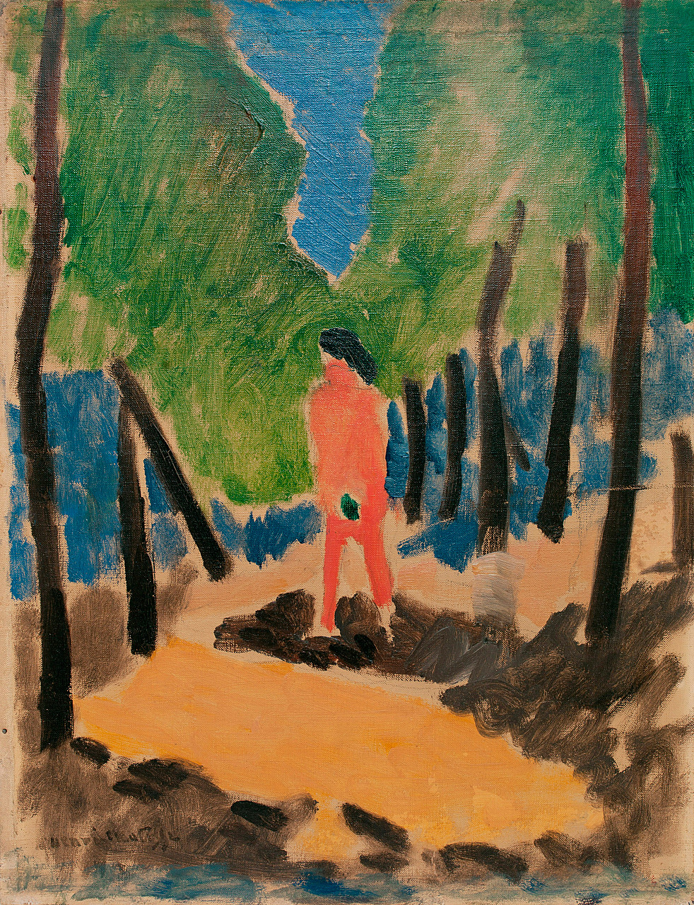 Henri matisse nude in a forest the museums and foundation