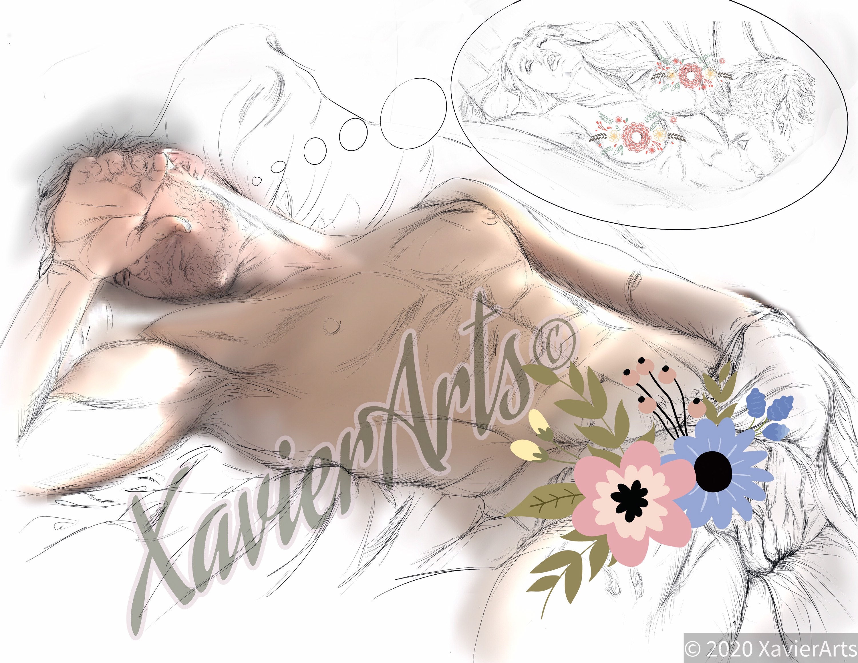 Male nude coloring sheet mature content