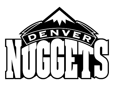 Denver nuggets logo nba vinyl decal window laptop any size any color