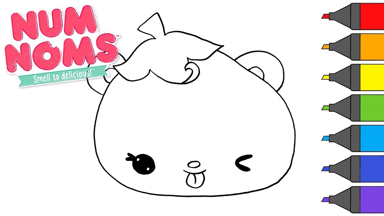 Stew tomato how to draw num noms coloring book artsy kids