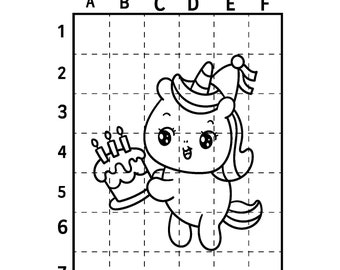 Unicorn activity and coloring pages volume three