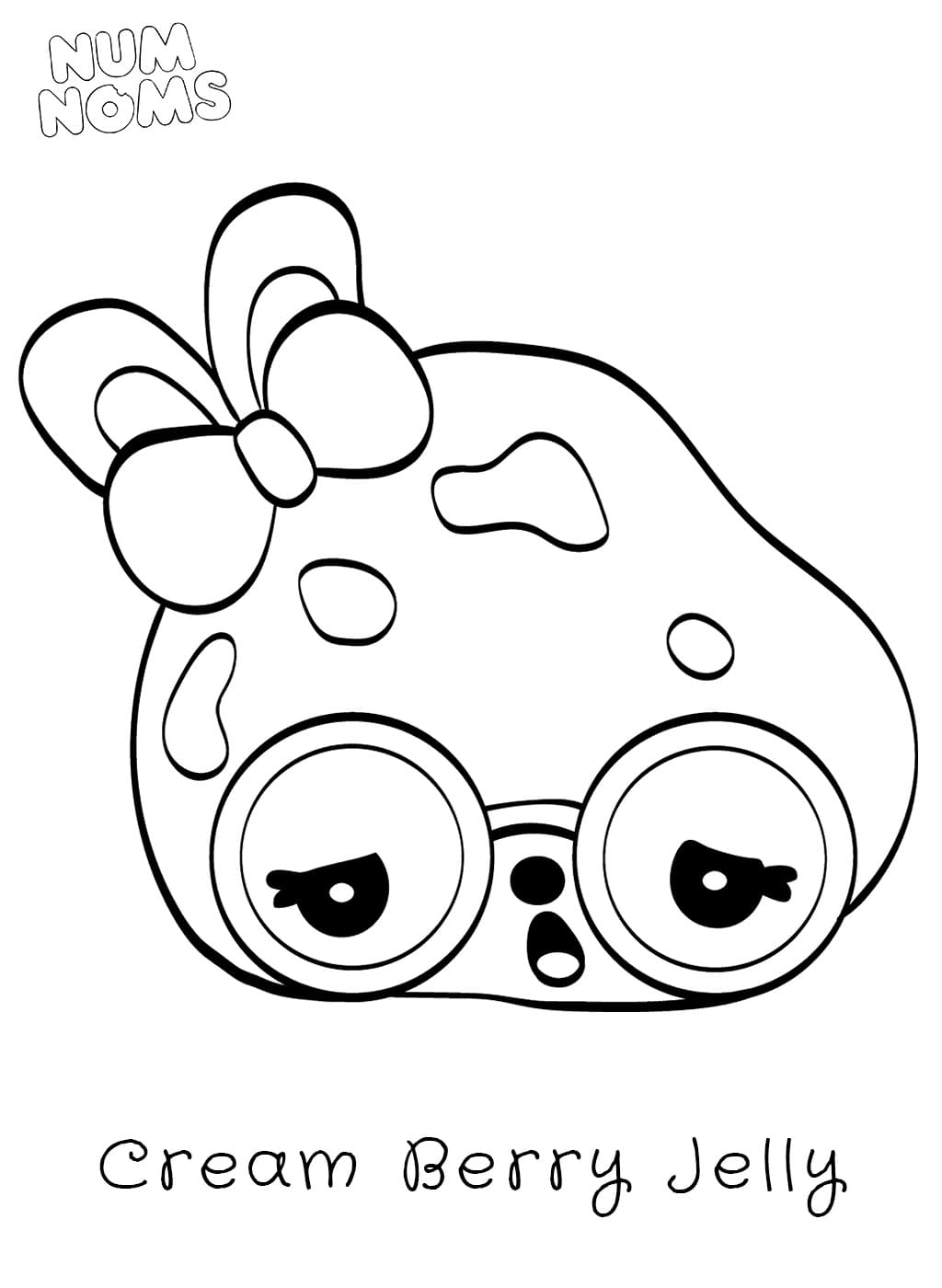 Num noms coloring pages