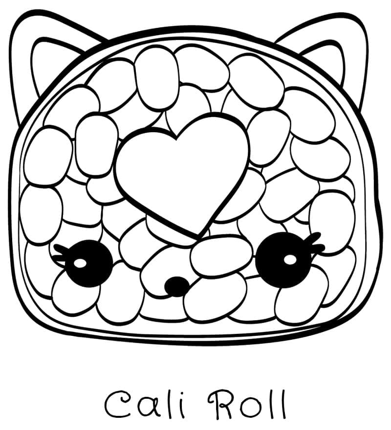 Num noms coloring pages
