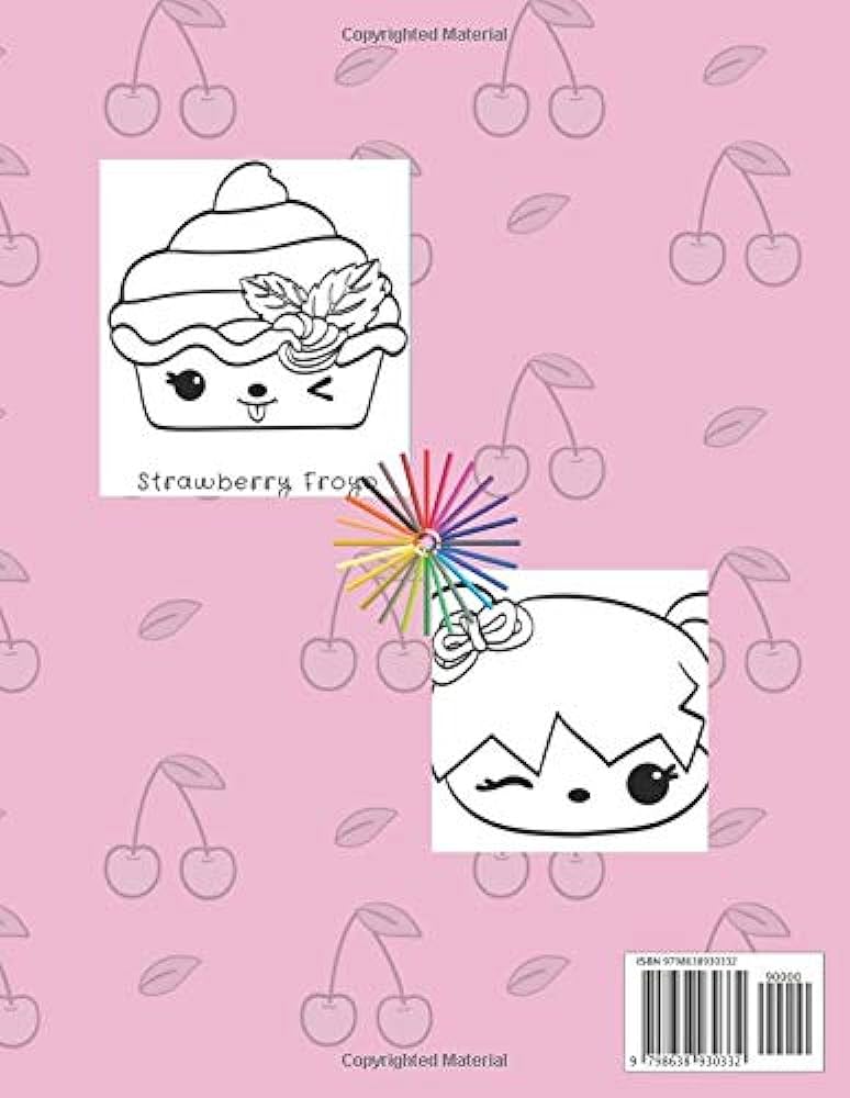 Num noms coloring book awesome exclusive illustrations for kids papers creative books
