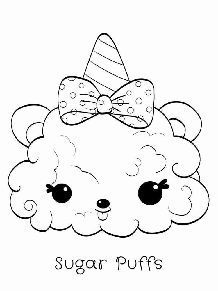 Num noms coloring pages