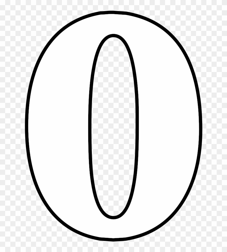 Number coloring page