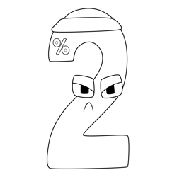 Number lore coloring pages for kids printable free download
