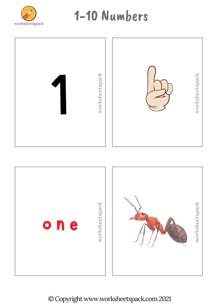 Number cards