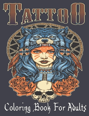 Tattoo coloring book for adults over coloring pages for adult relaxation with beautiful modern tattoo designs such as sugar skulls hearts roses paperback palabras bilingual bookstore