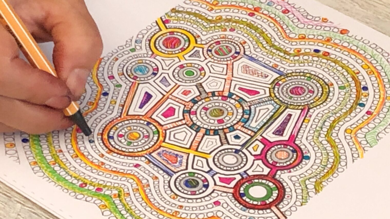 Kabbalah artist creates adult coloring book