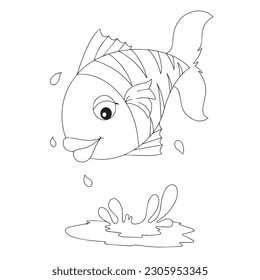 Trout coloring page images stock photos d objects vectors