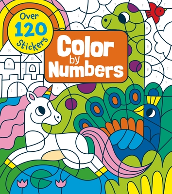 Color by numbers over stickers paperback midtown reader