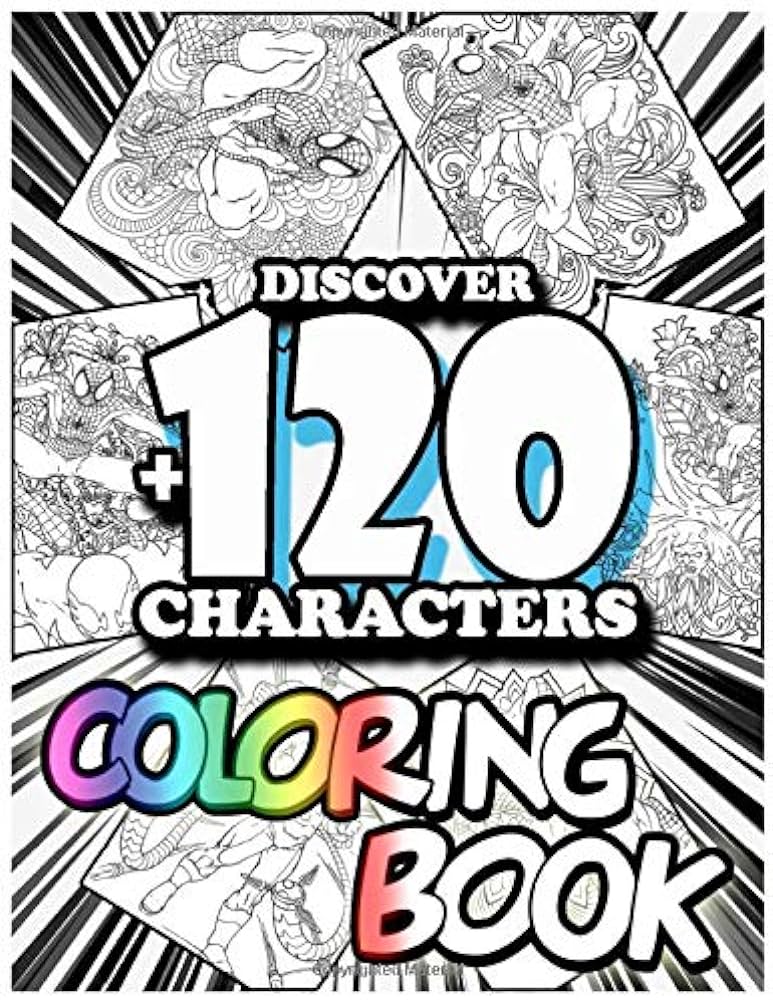 Discover characters coloring book amazing pages mandala spiderman coloring book large with illustrations great coloring book for boys preschoolers kids ages