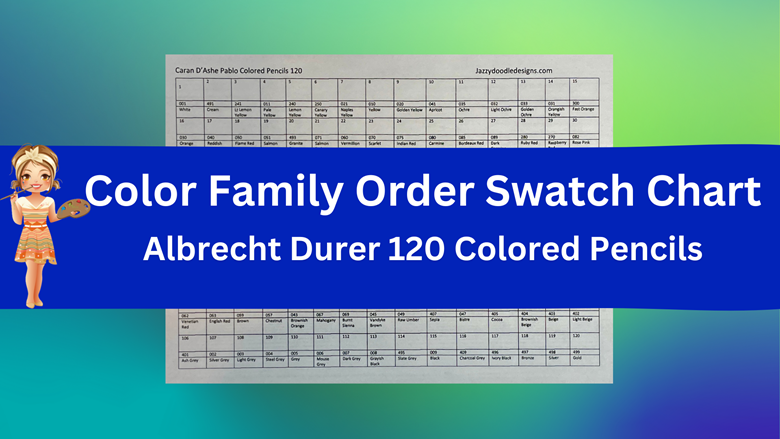 Albrecht durer watercolor family swatch chart