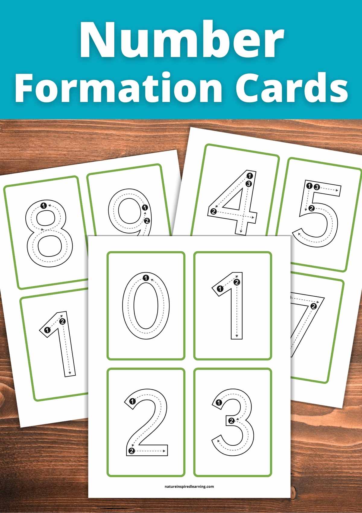 Number formation cards free