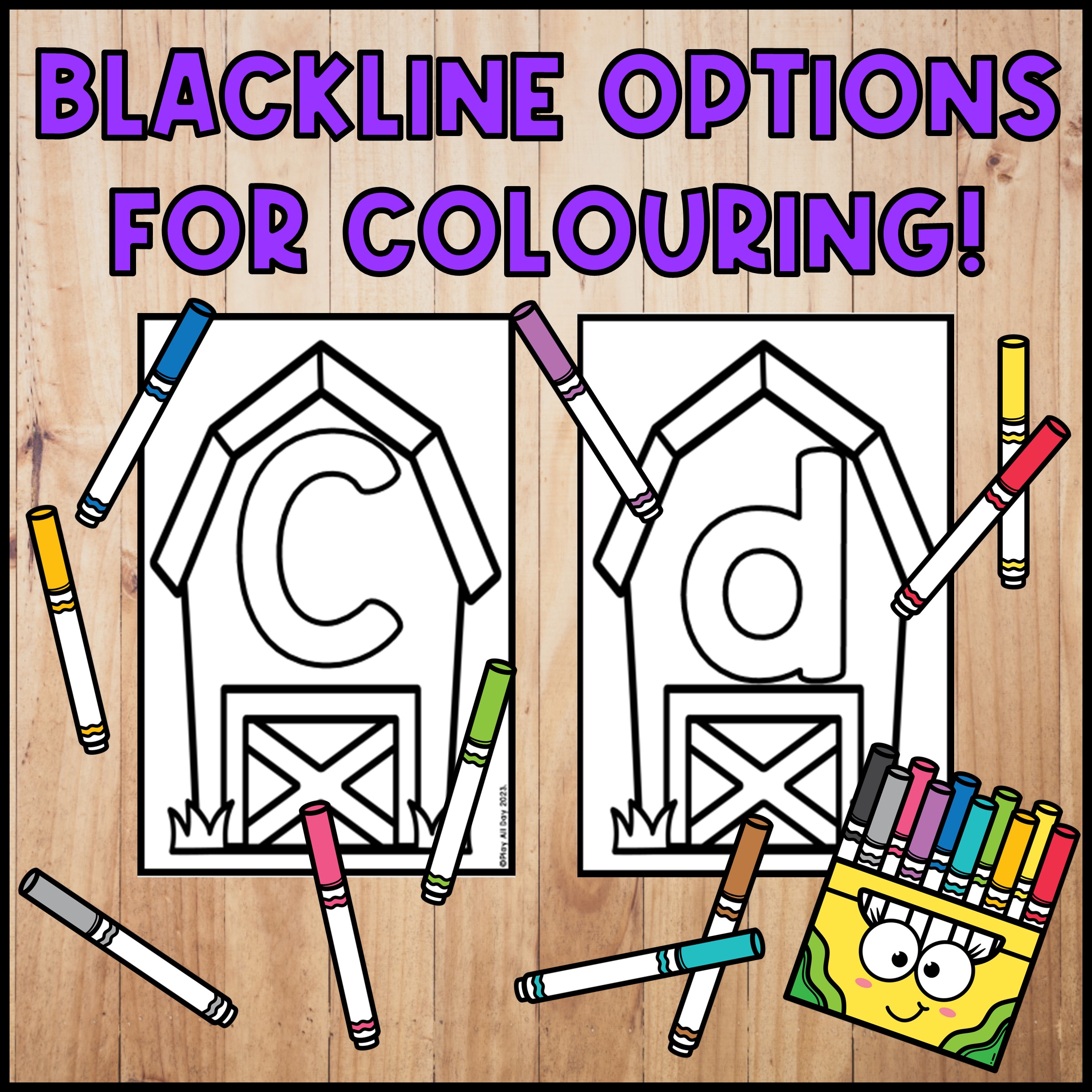 Farm alphabet flashcards letter recognition flash cards made by teachers