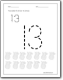 Number worksheets number worksheets for preschool and kindergarten