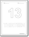 Number worksheets number worksheets for preschool and kindergarten