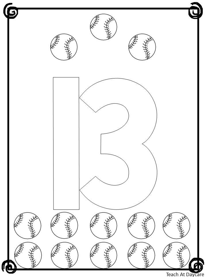 Printable number coloring book worksheets made by teachers